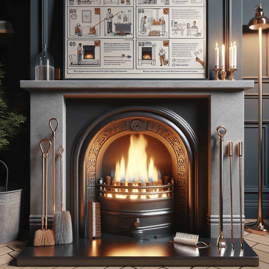 A homeowner’s guide to cleaning a gas fireplace