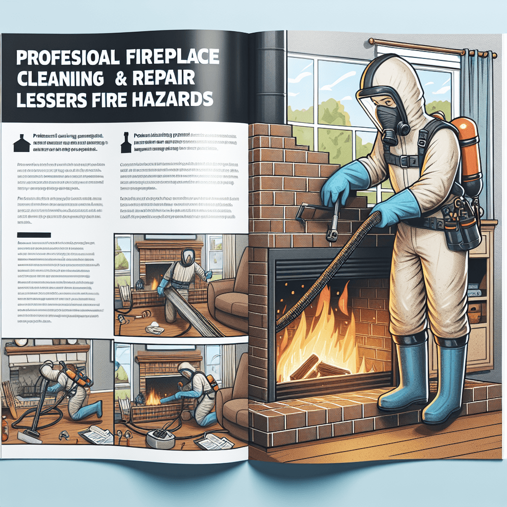 How professional fireplace cleaning in 90250 reduces fire risks