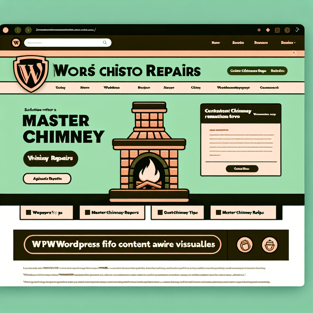 Master Chimney Repairs: ChatGPT & WordPress Tips for Content Aware Fixes