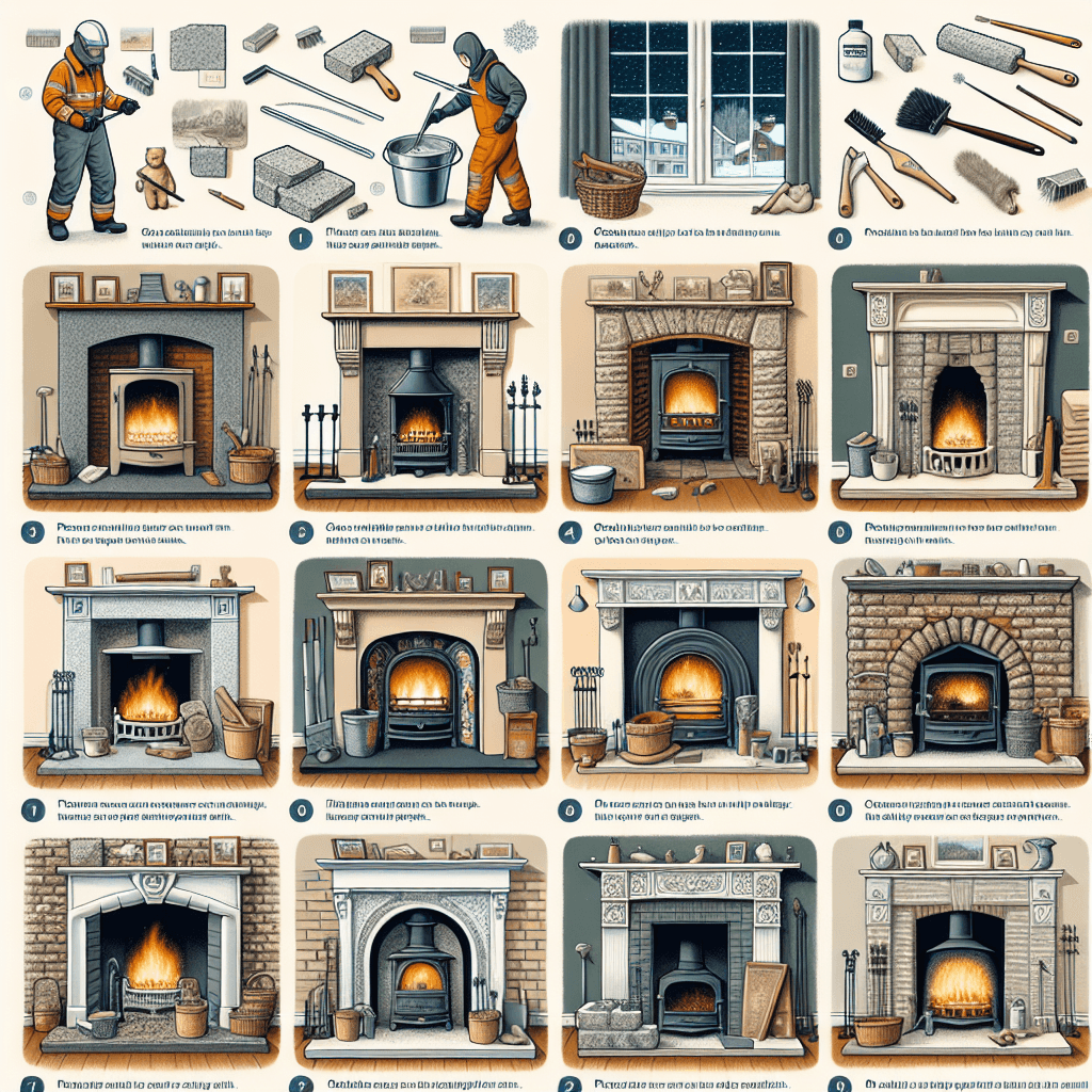 How to prepare your fireplace for the winter season with proper cleaning