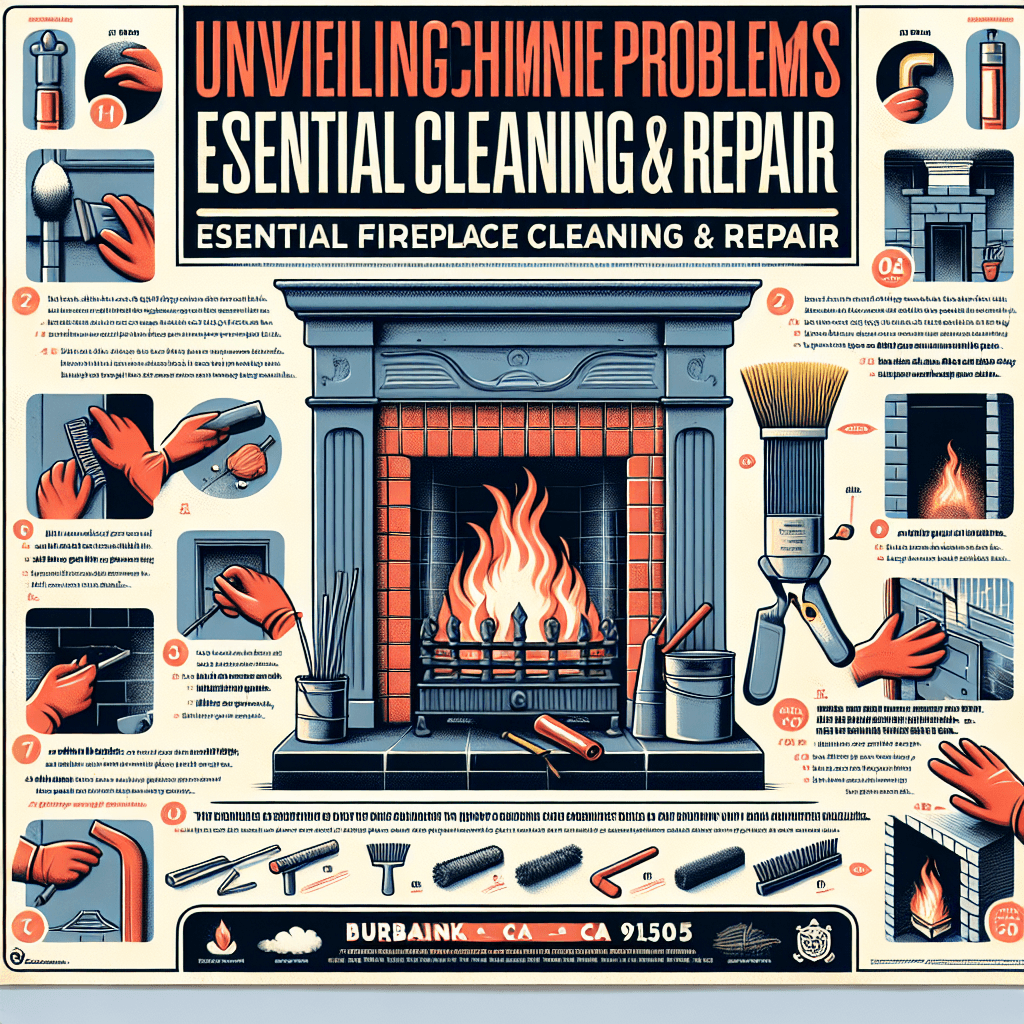 Unveiling Chimney Problems: Essential Fireplace Cleaning & Repair for Burbank, CA 91505